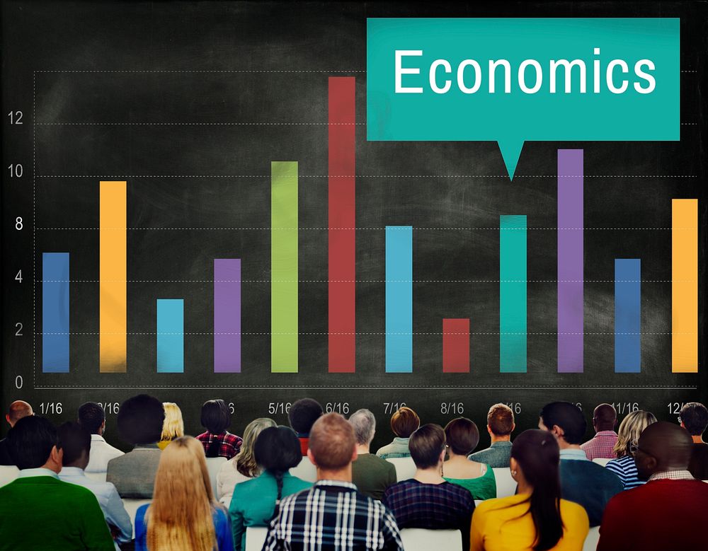 Economics Financial Growth Change Graph Concept