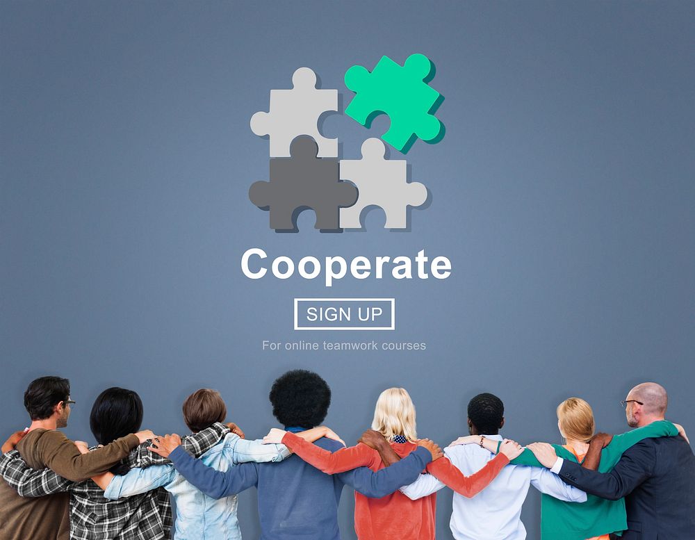 Team Teamwork Support Friendship Huddle Concept