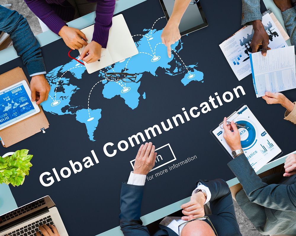 Global Communication Connection Conversation Concept