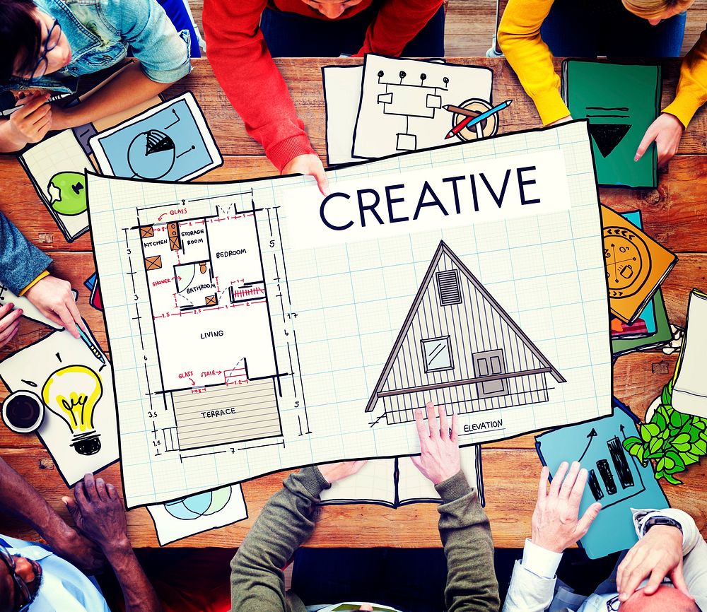 Creative Creativity Housing Interior Structure Concept