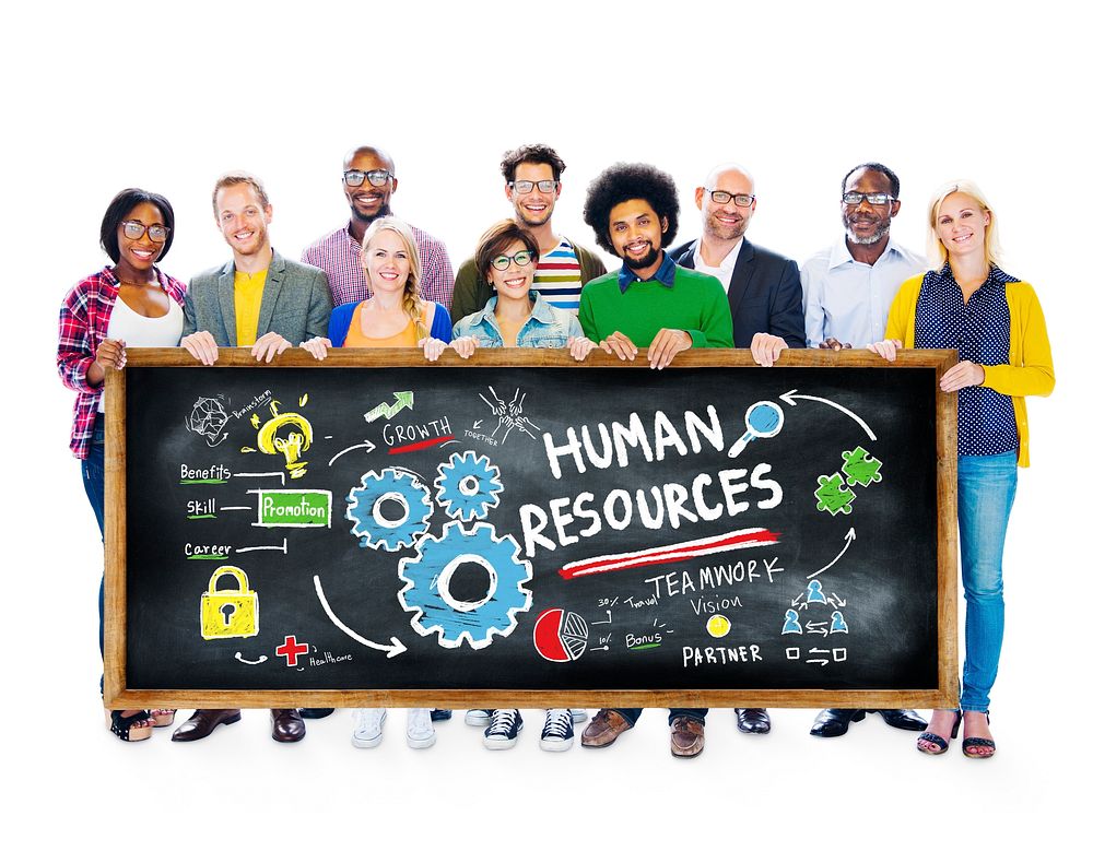 Human Resources Employment Job Teamwork Students Education Concept