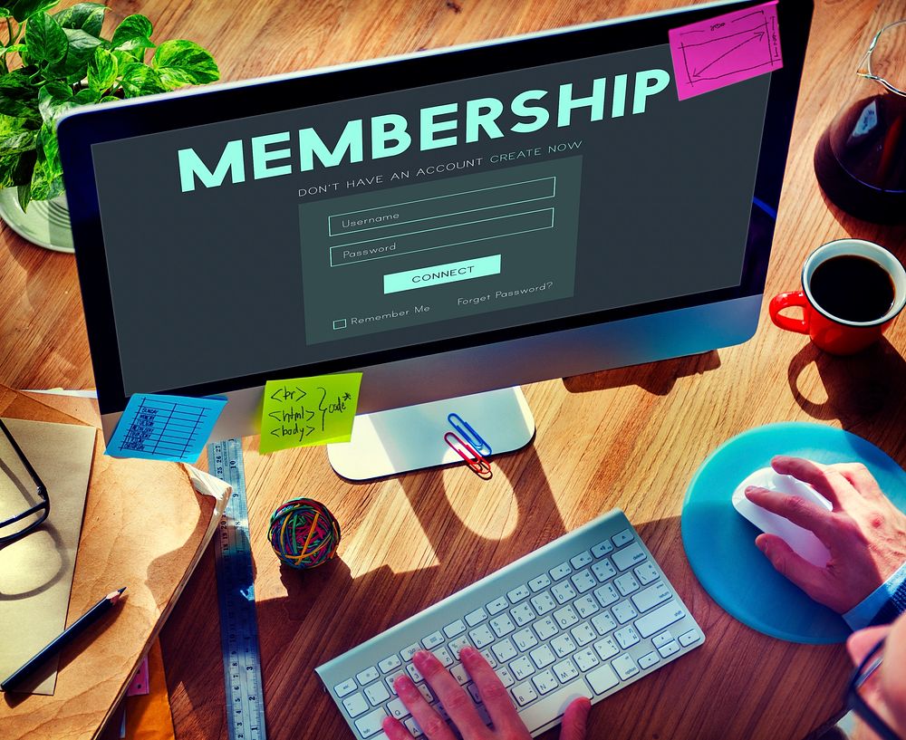 Member Log in Membership Username Password Concept