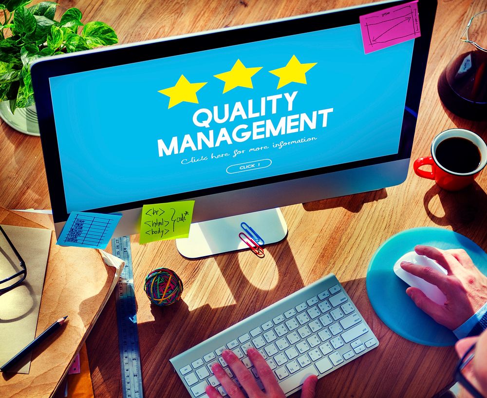 Quality Management Guarantee Assurance Concept