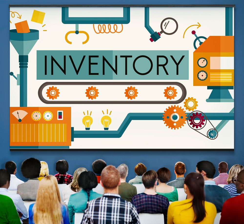 Inventory Stock Manufacturing Assets Goods Concept