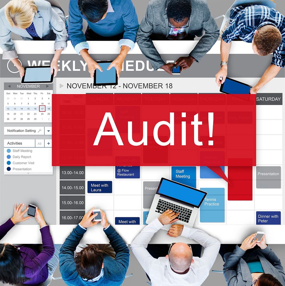 Audit Accounting Bookkeeping Assessment Evaluation Concept