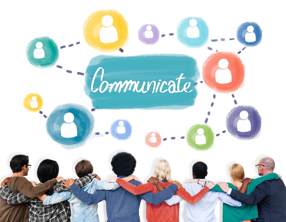 Communicate Connection Conversation Discussion Concept