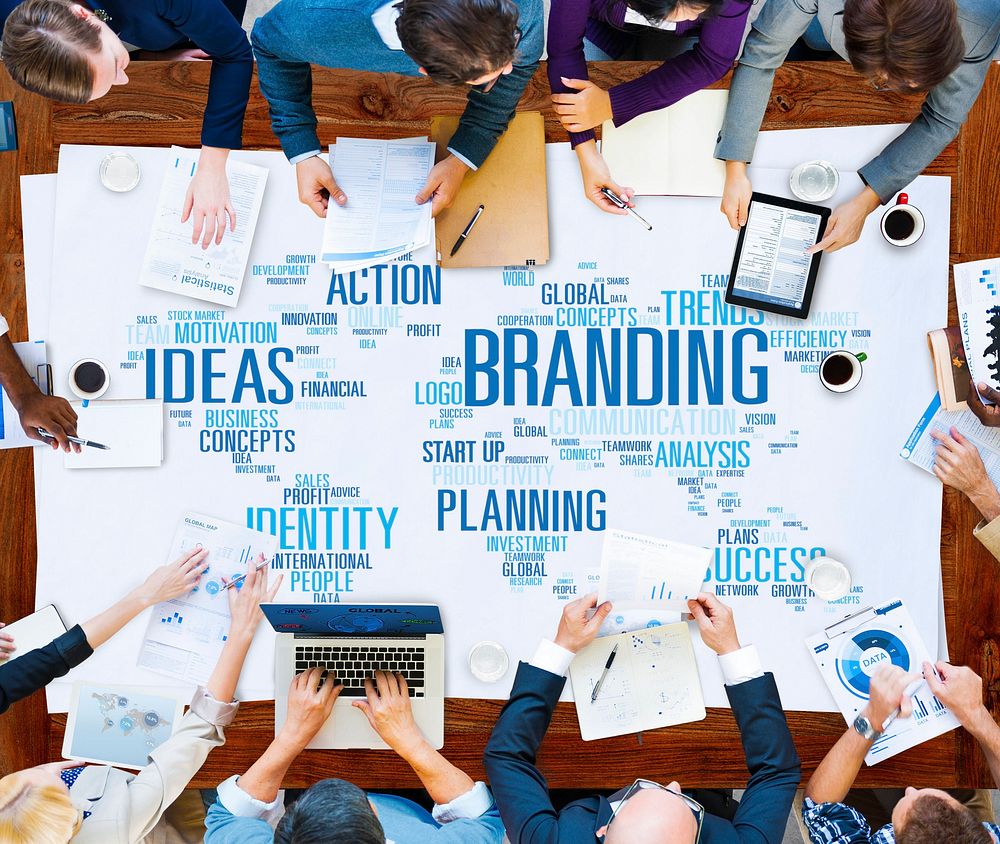 Branding Ideas Commercial Advertising Trademark Concept