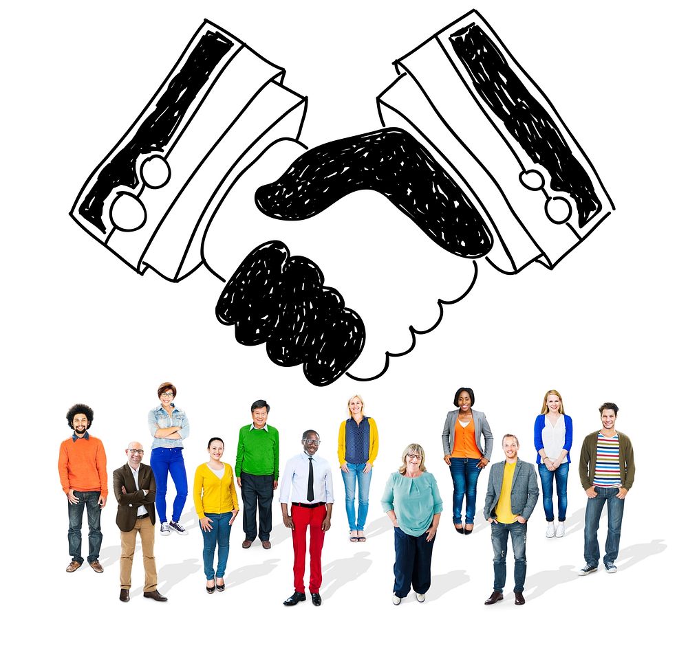 Handshake Agreement Partnership Deal Trust Welcome Concept