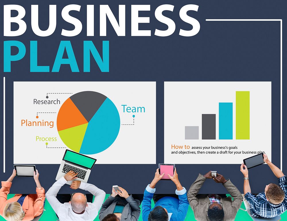 Business Plan Strategy Planning Information Statistics Concept
