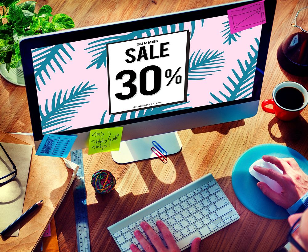 Sale Shopping Discount Promotion Consumer Concept