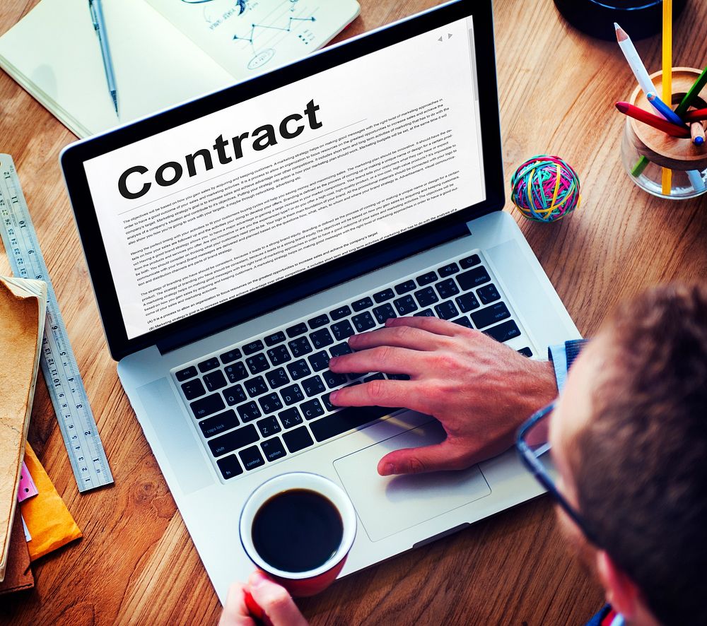 Contract Agreement Commitment Obligation Negotiation Concept