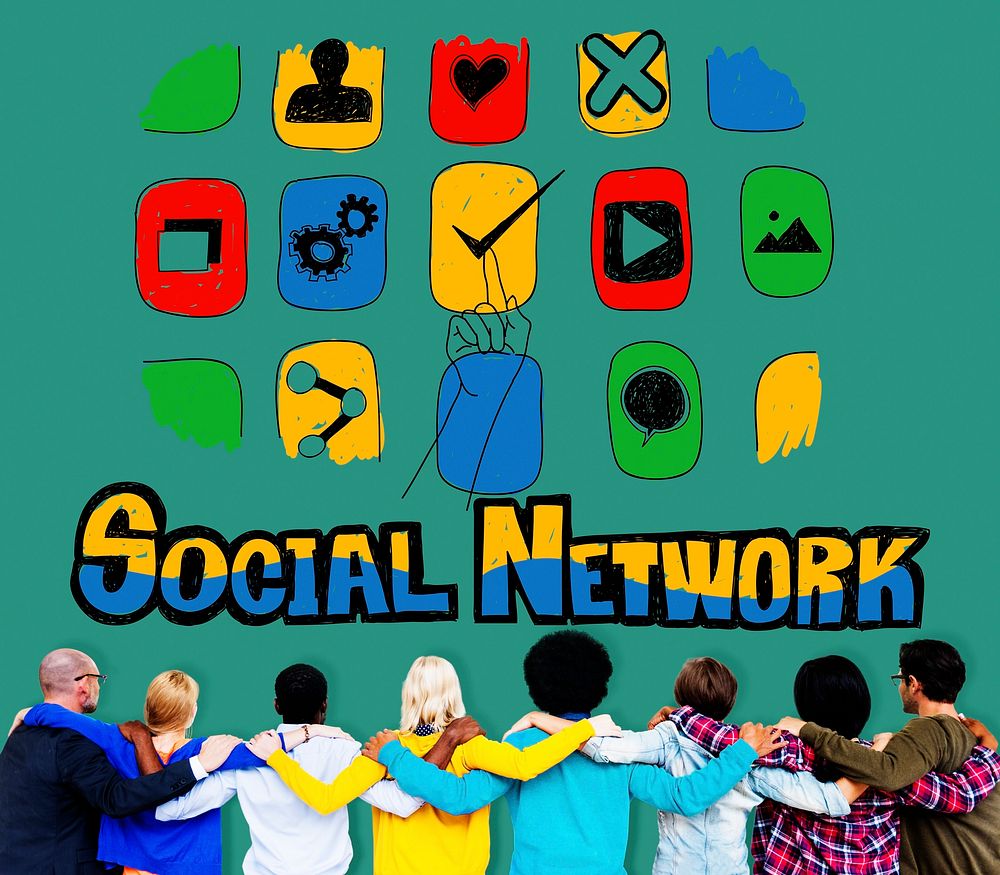 Social Network Social Media Internet Web Online Concept