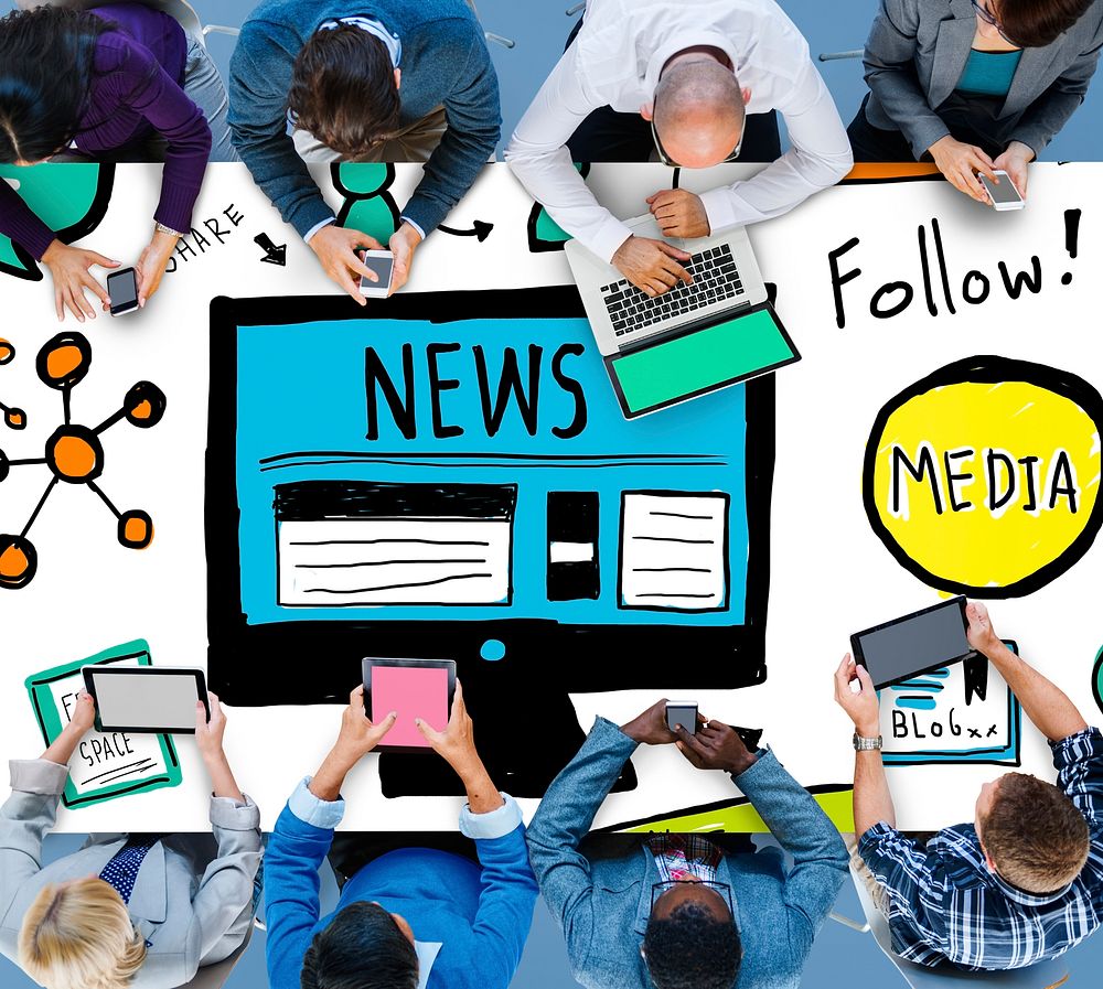 News Article Advertisement Publication Media Journalism Concept