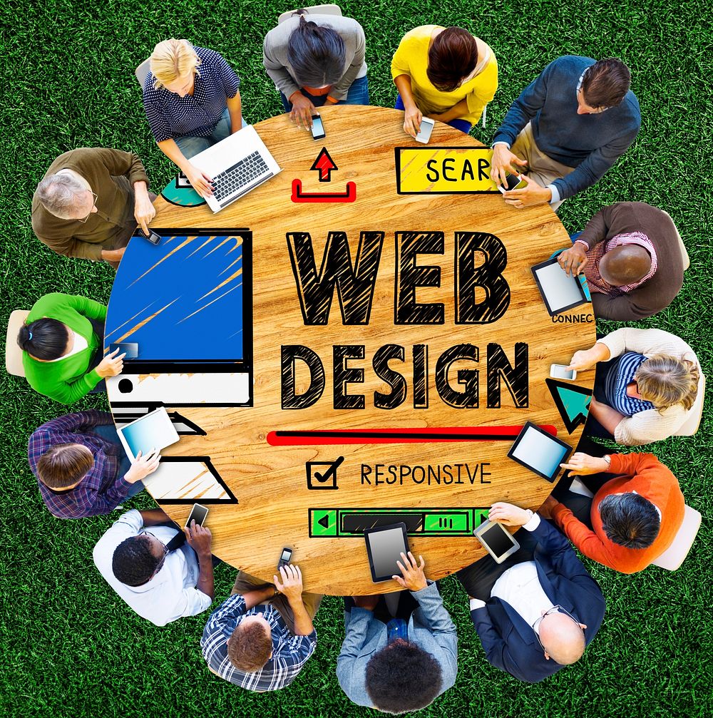 Web Design Development Style Ideas Interface Concept