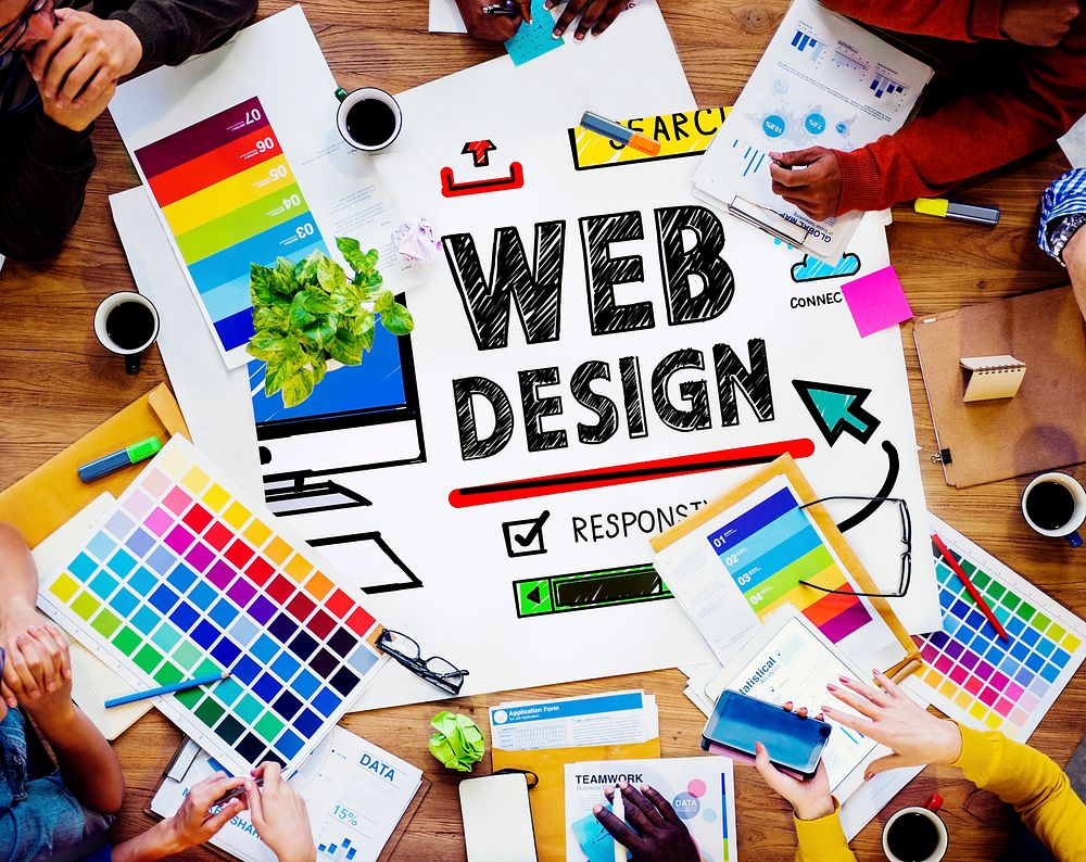 Web Design Development Style Ideas Interface Concept