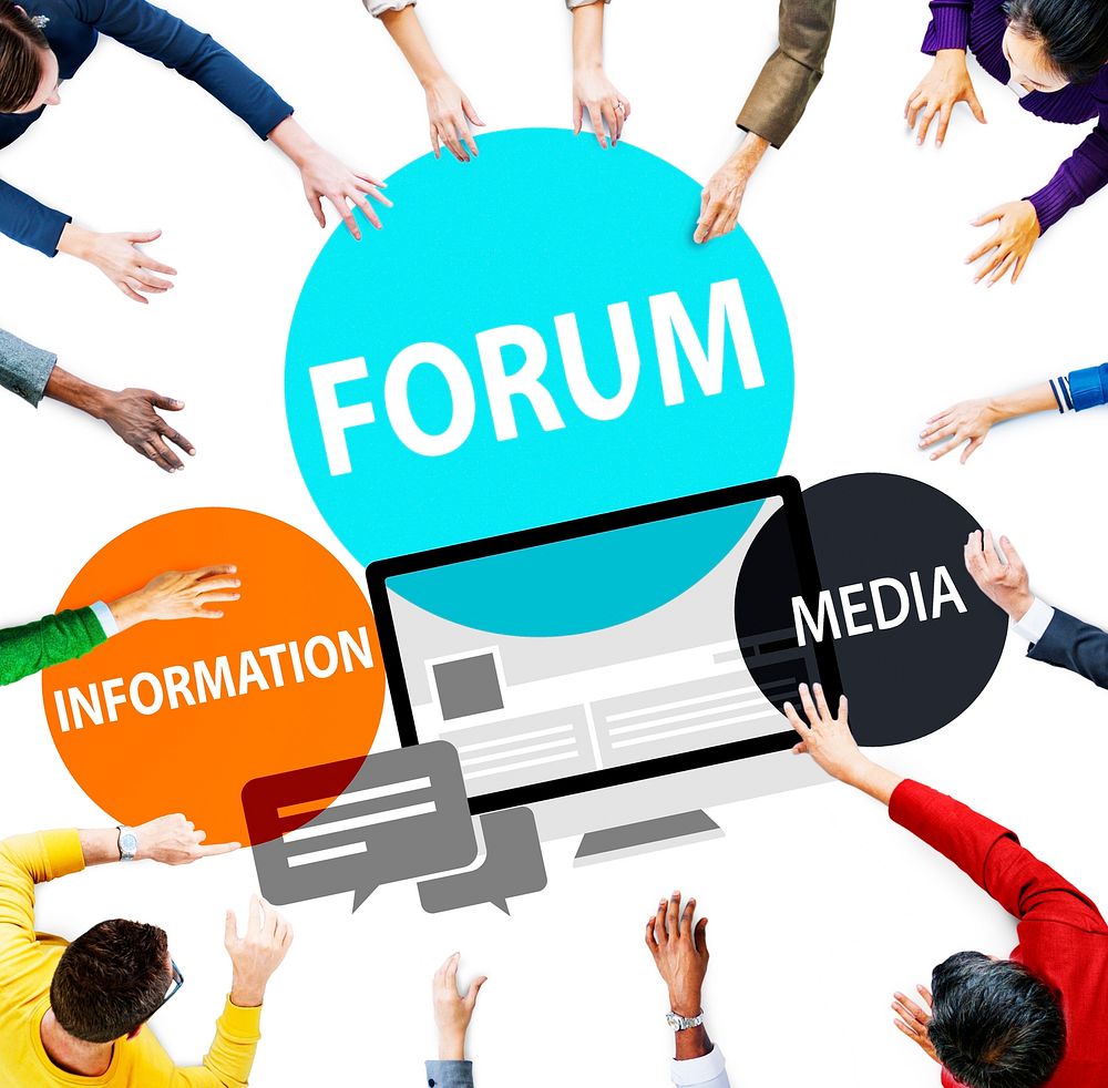 Forum Global Communication Connection Topic | Free Photo - rawpixel