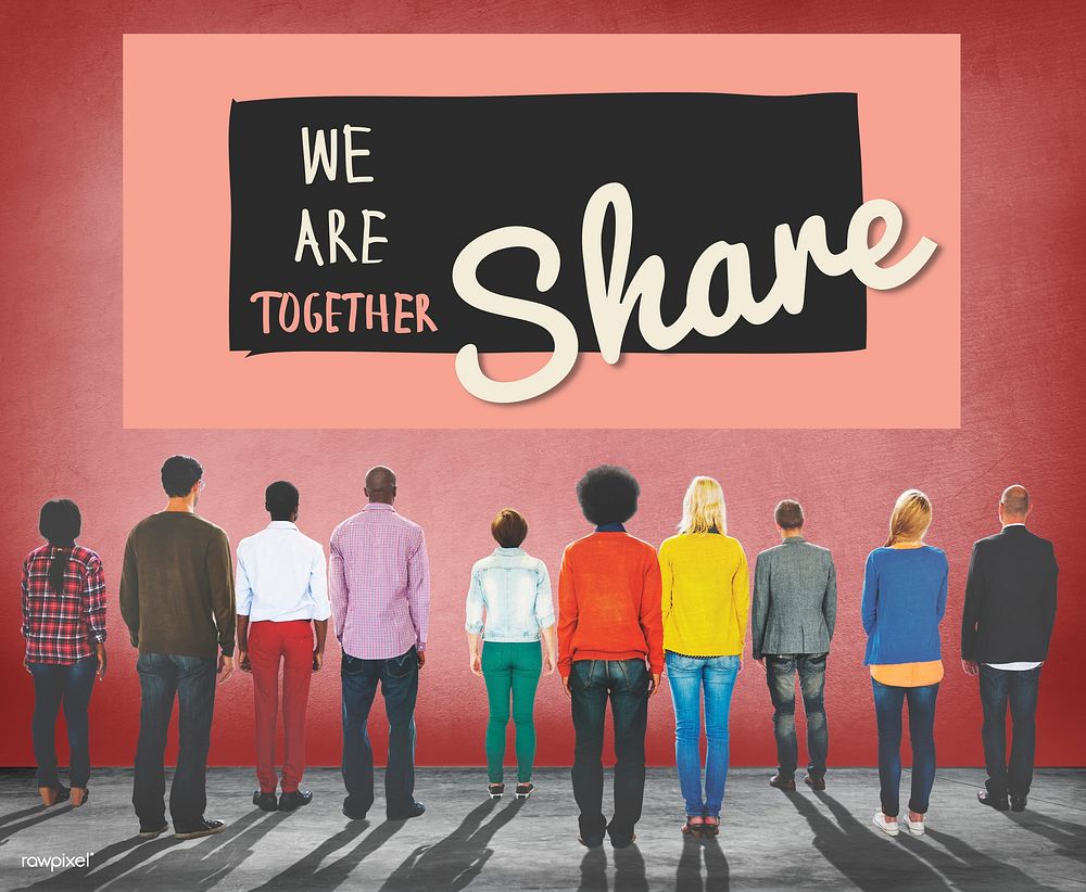 Share Sharing Communication Connection Social Concept