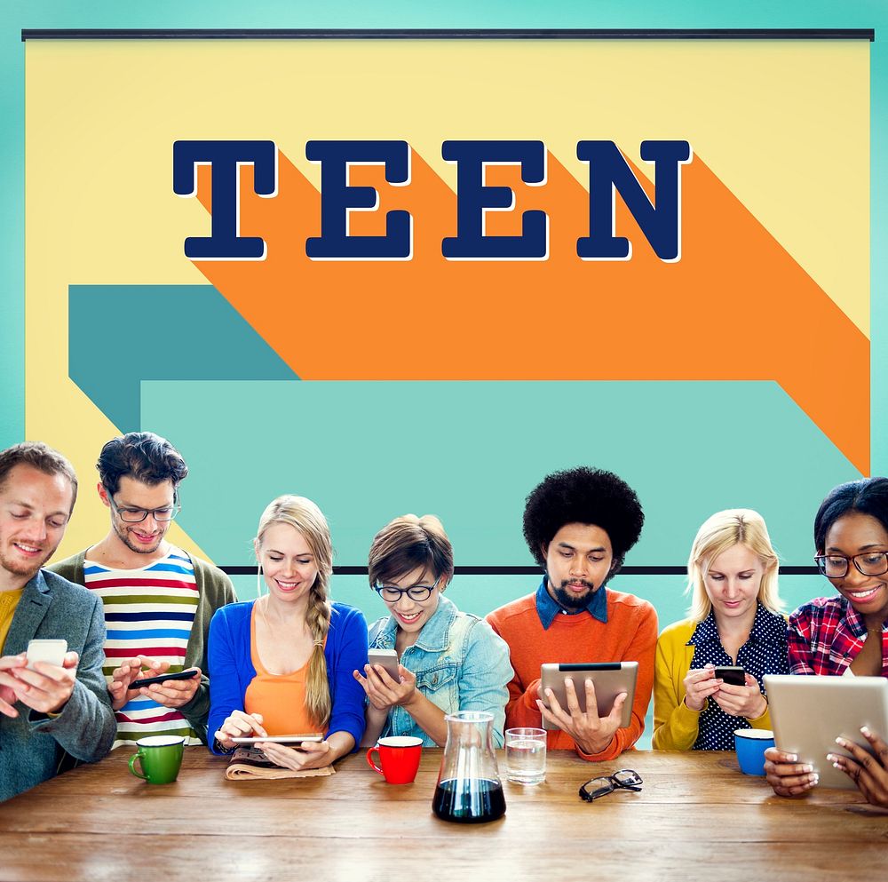 Teen Adolescence Lifestyle Young Youth Culture Concept