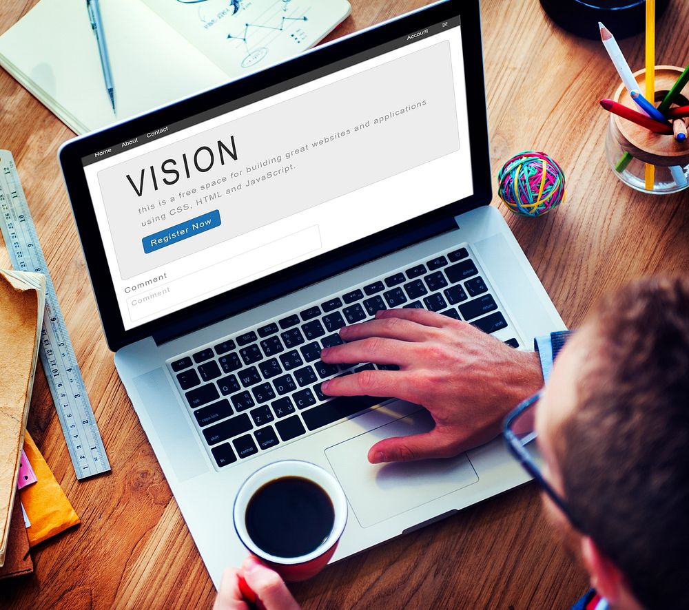 Vision Planning Business Inspiration Mission Concept