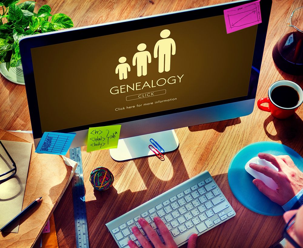 Genealogy Family Generations Relationship Concept
