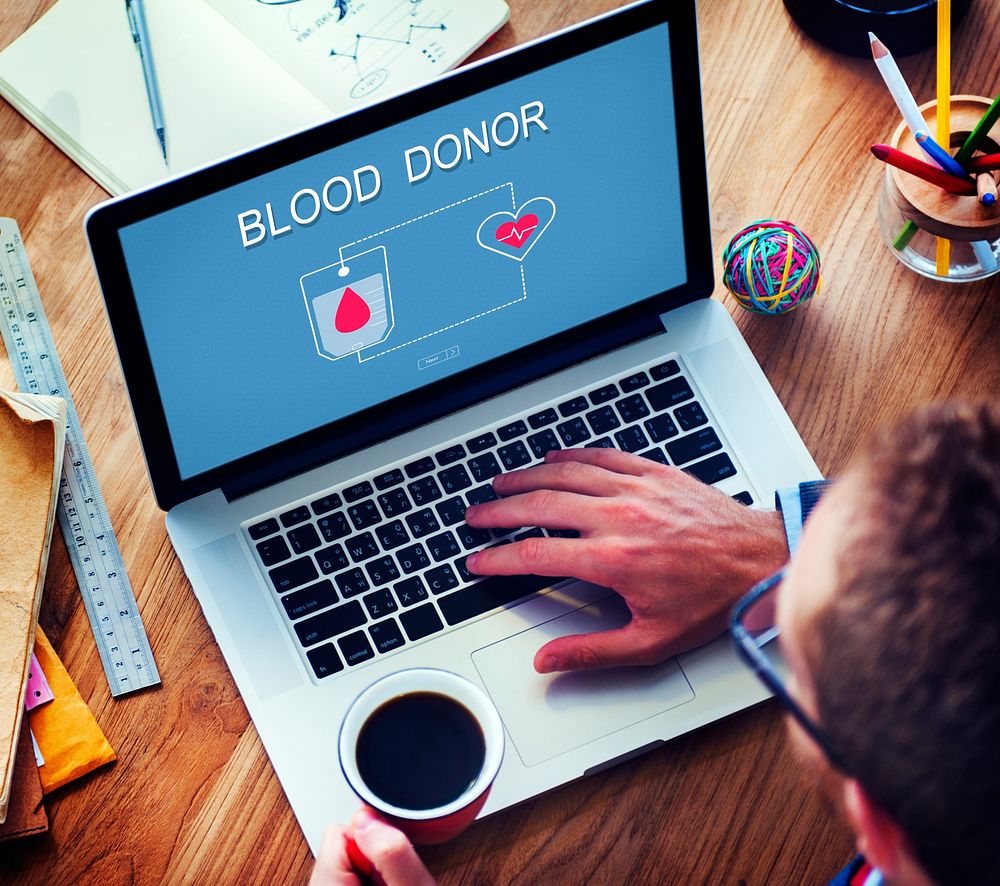Blood Donation Give Life Transfusion Sangre Concept