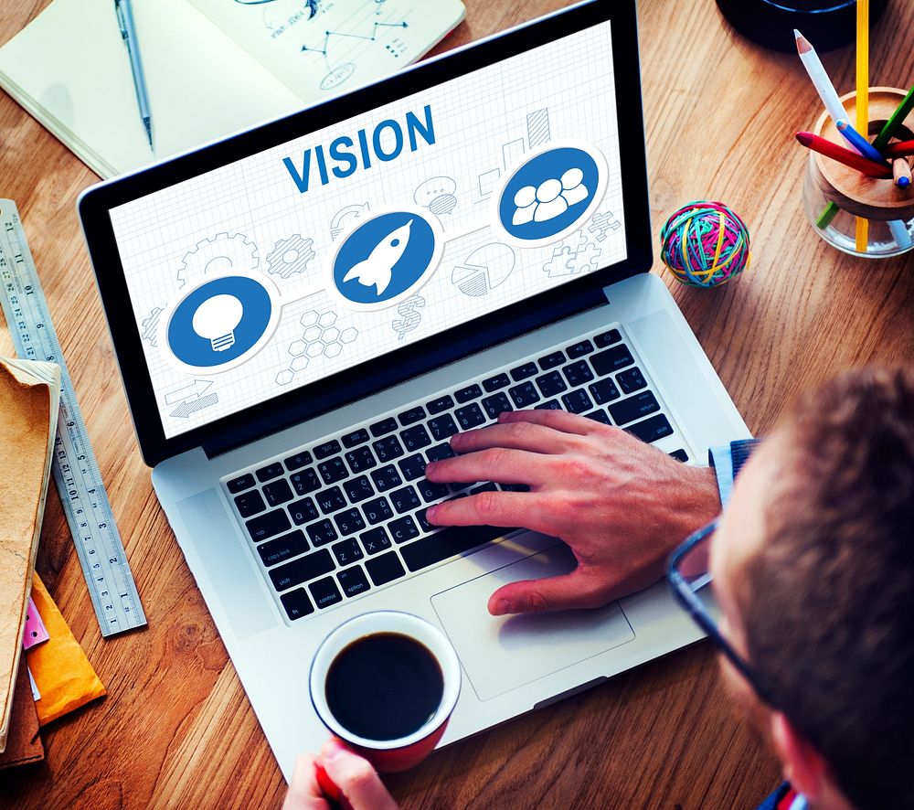 Organization Solution Start Business Vision Concept