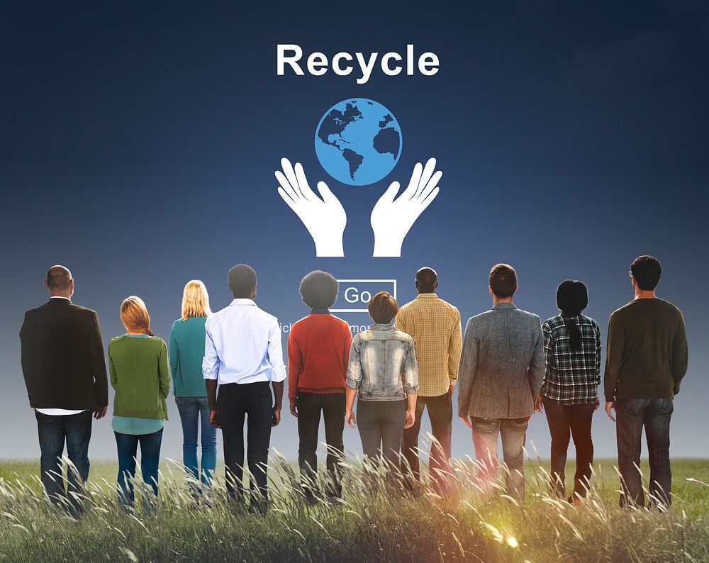 Recycle Reuse Reduce Ecosystem Environment Concept