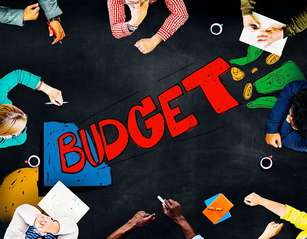 Budget Banking Expenses Planning Concept
