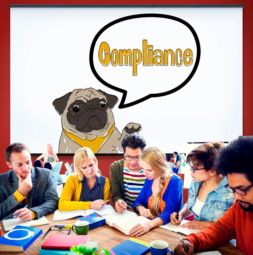 Compliance Affirmation Continuity Regulation Concept