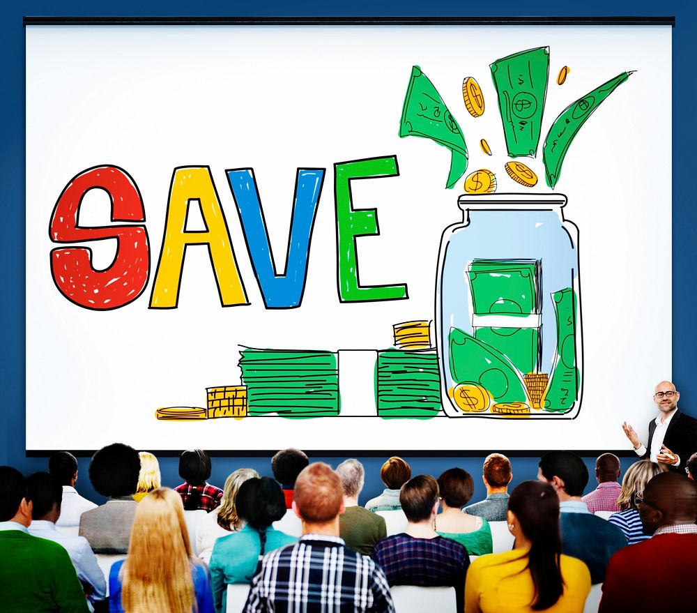Save Saving Investment Finance Money Concept