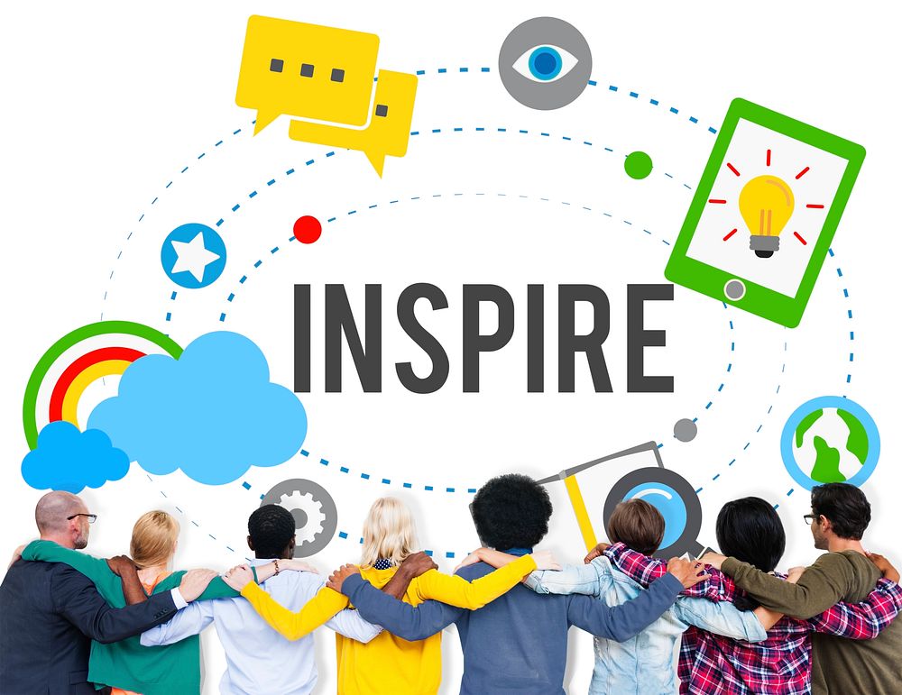 Inspire Ideas Creativity Knowledge Inspiration Vision Concept