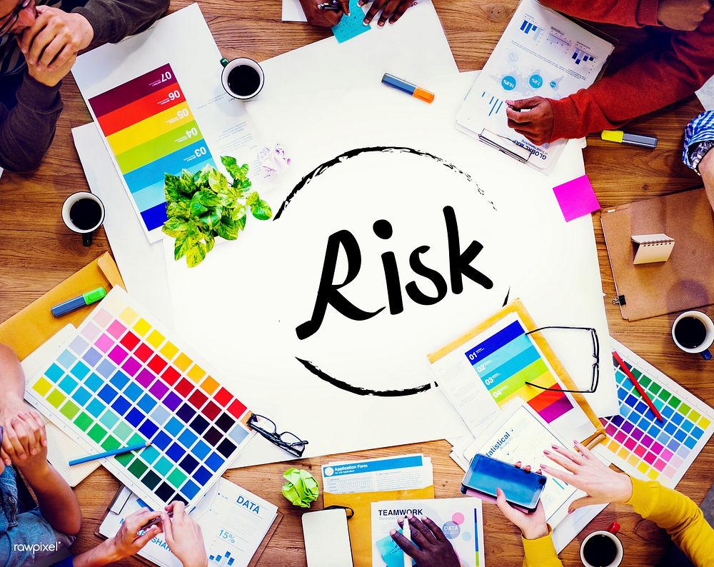 Risk Chance Safety Security Unsure Weakness Concept