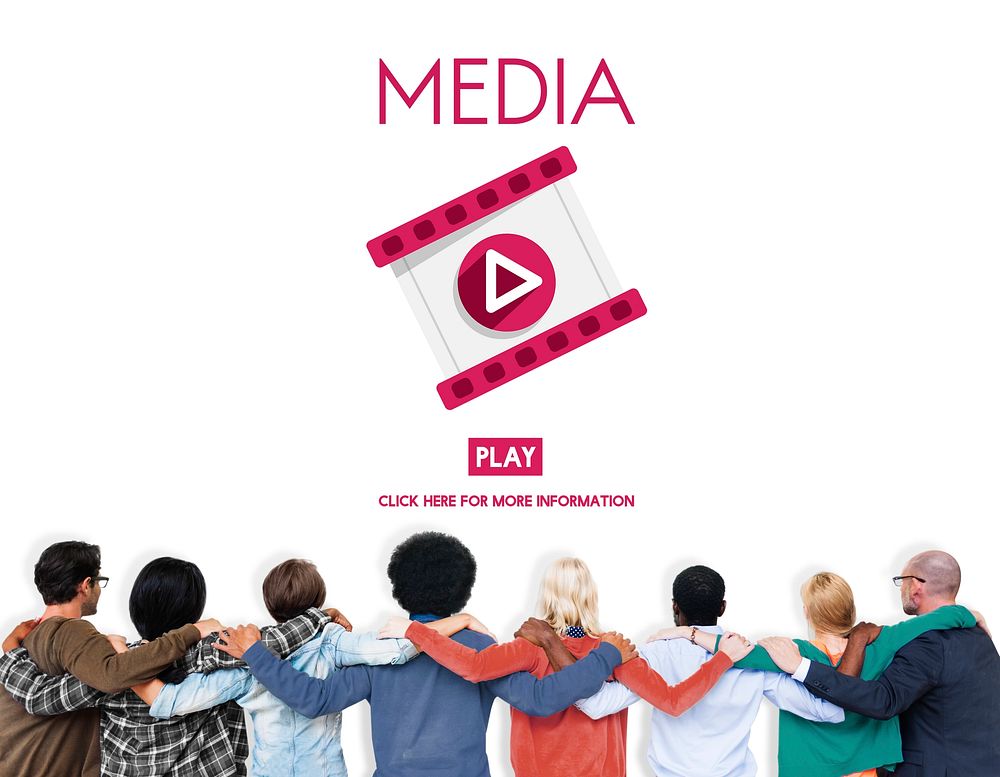 Media Digital Communication Information Social Concept
