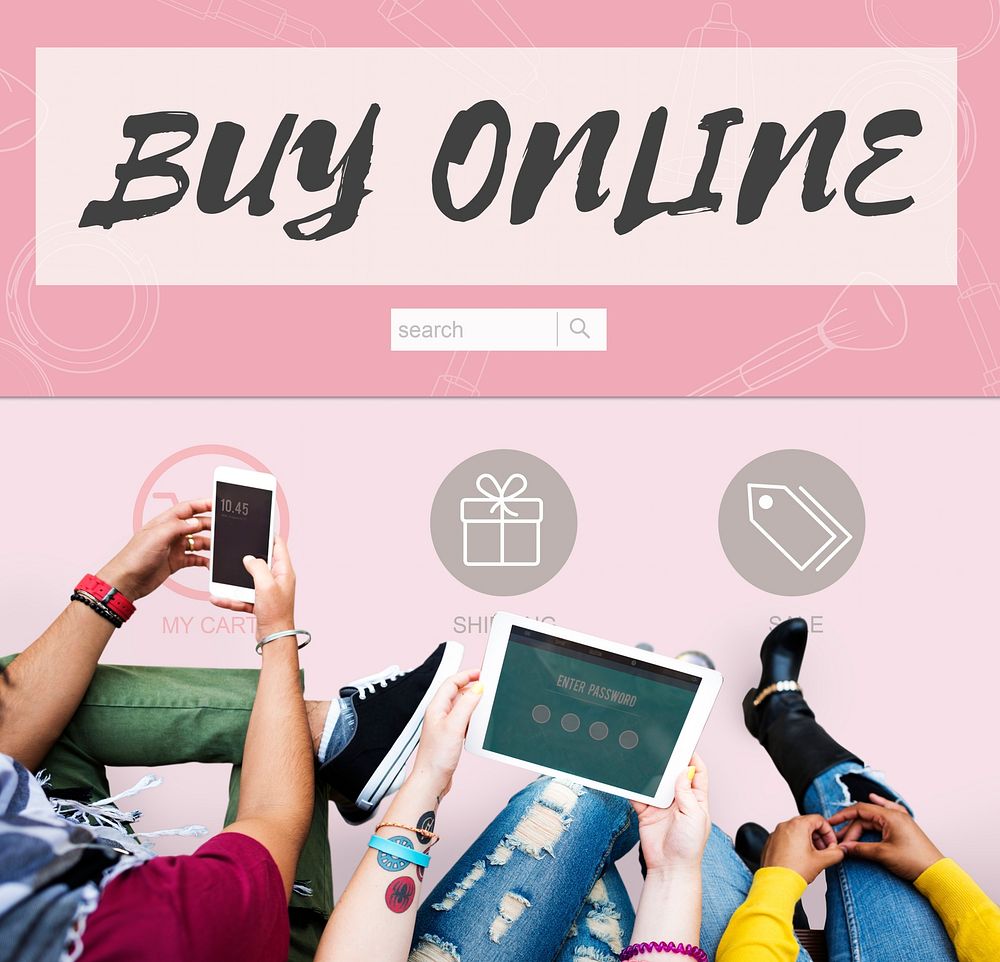 Buy Online Internet Shopping Store Concept