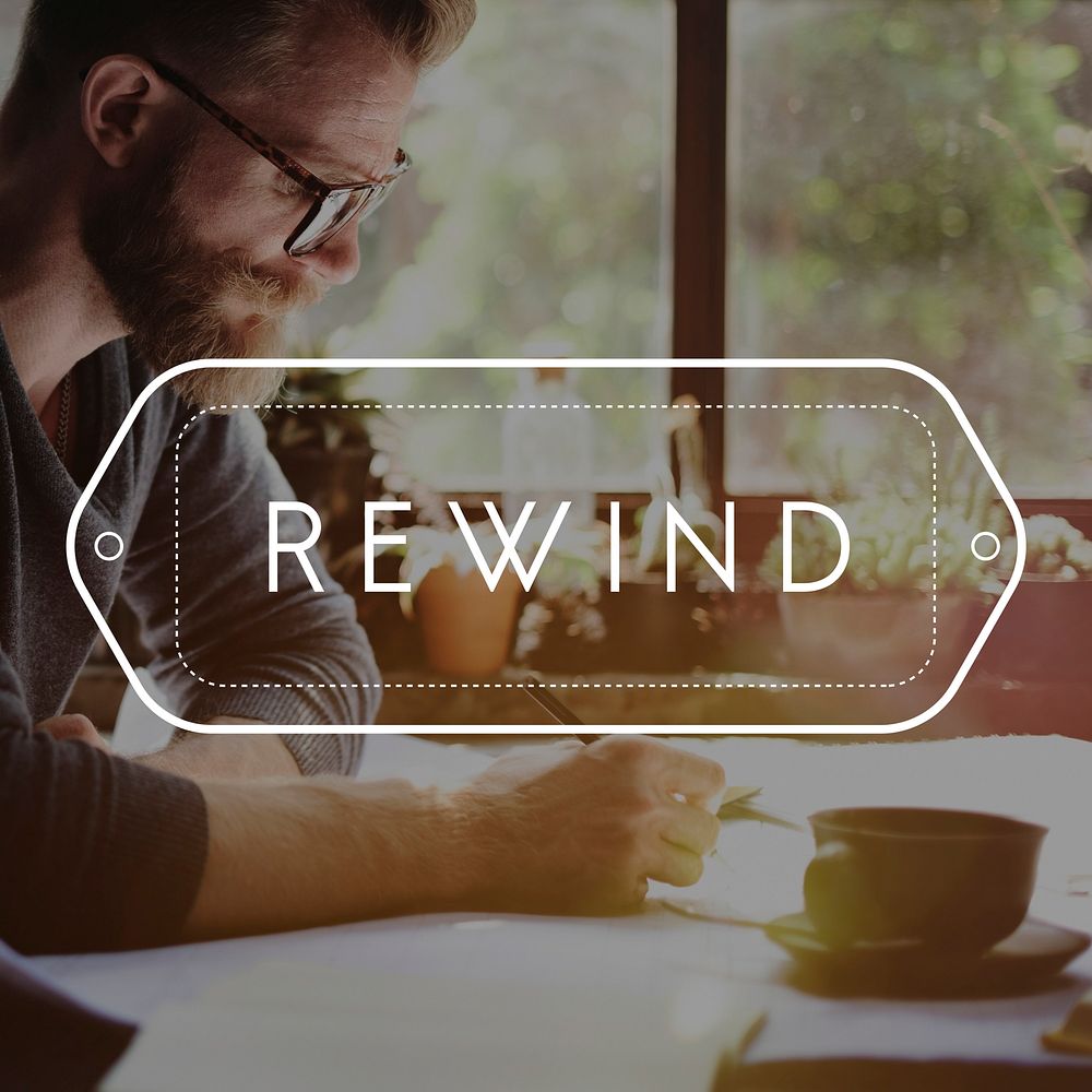 Rewind Replay Restart Recover Concept