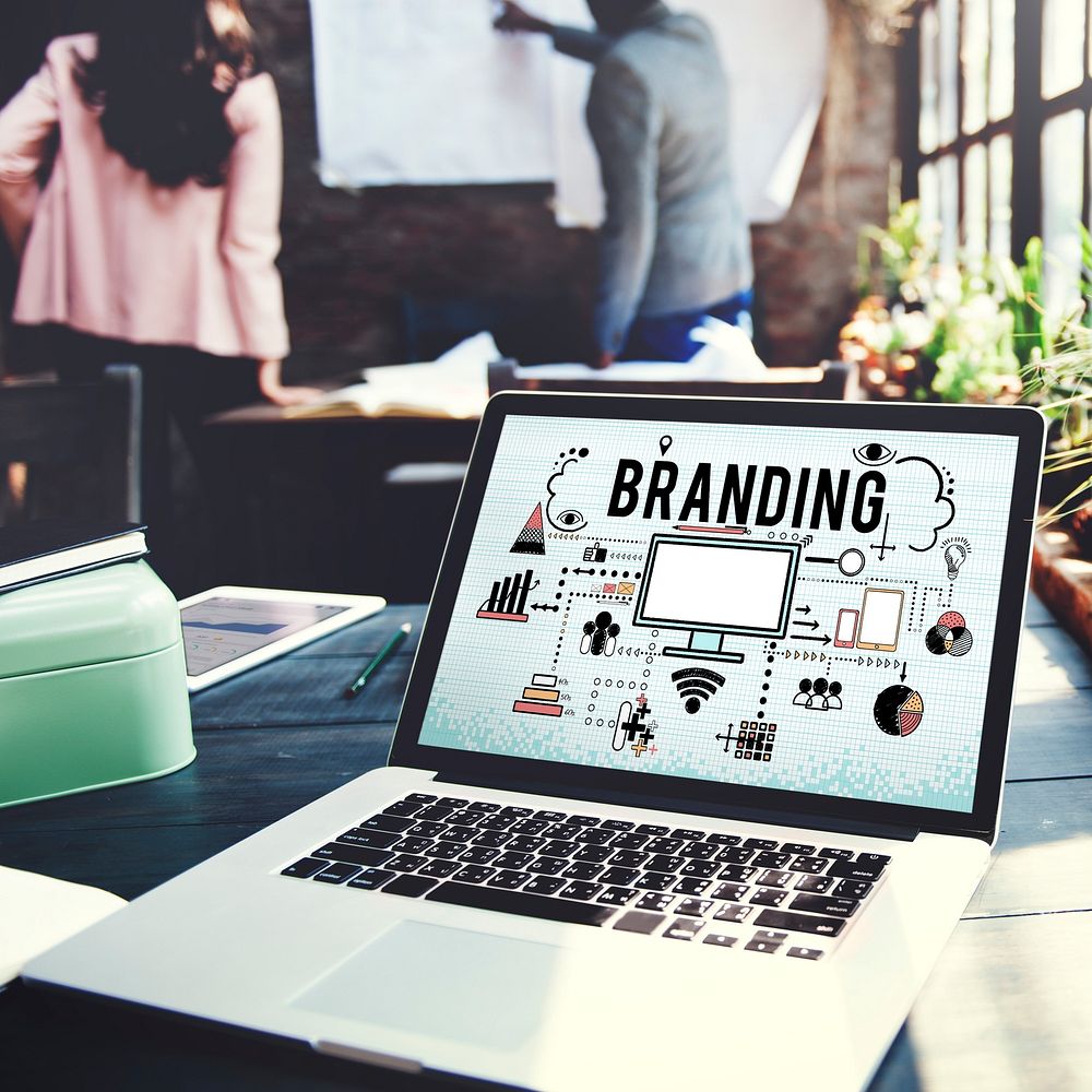 Branding Business Marketing Strategy Concept