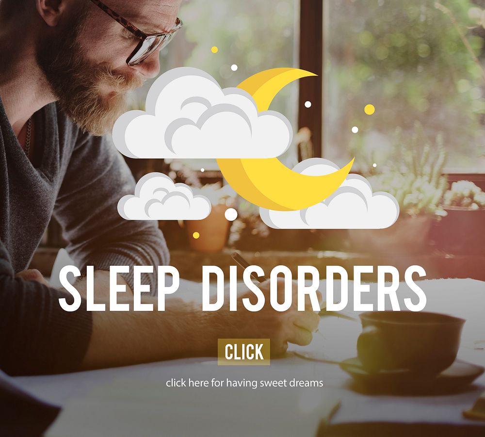 Sleep Disorder Disturbed Insomnia Depression Concept