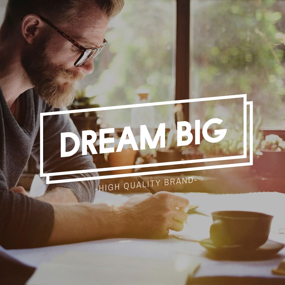 Dream Big Believe Aspiration Dreaming Concept
