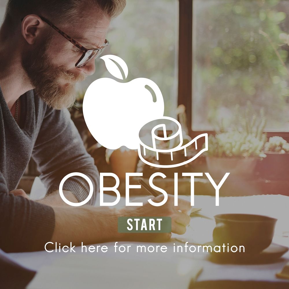 Obesity Diet Eating Disorder Unhealthy Diabetes Fat Concept