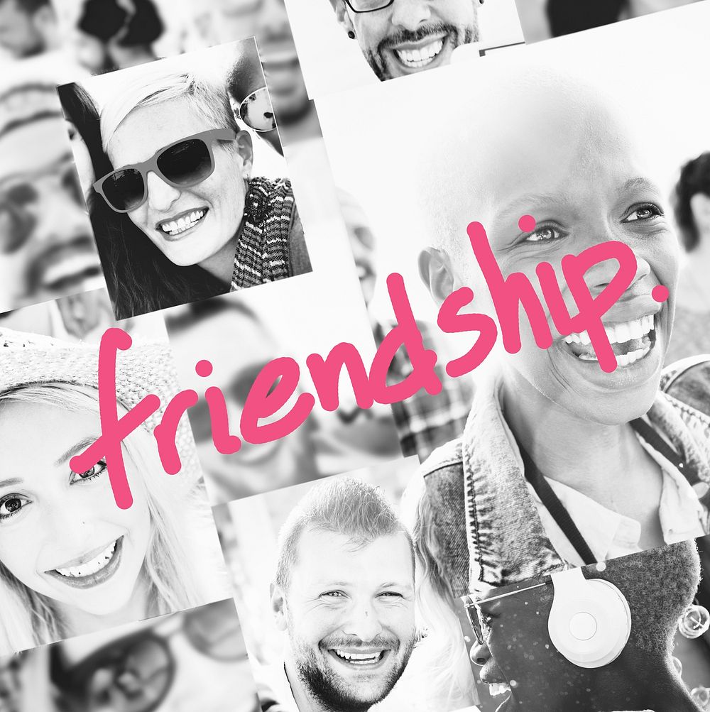 Diversity Friends Friendship Smiling Community Concept