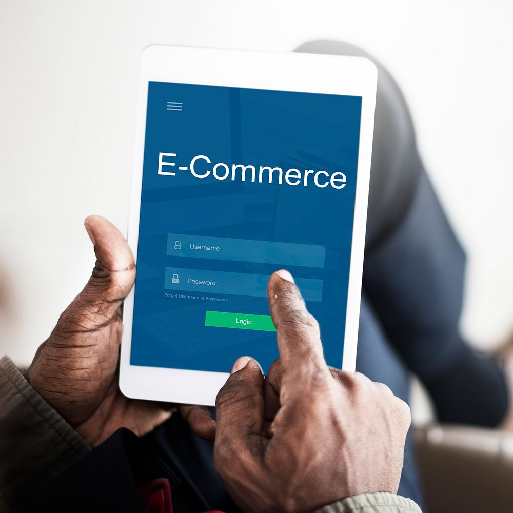 E-Commerce Internet Banking Online Payment Concept