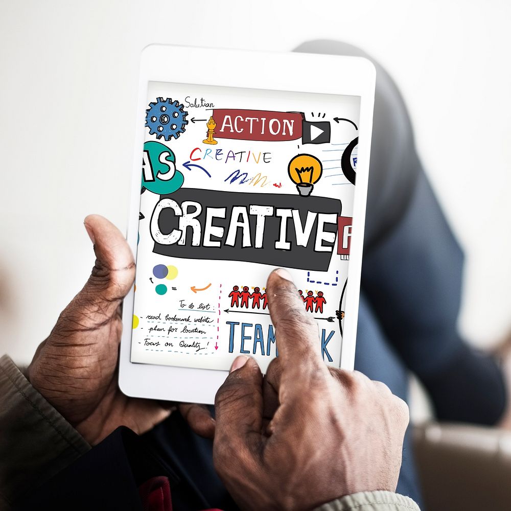 Creative Ideas Connection Browsing Lifestyle Concept