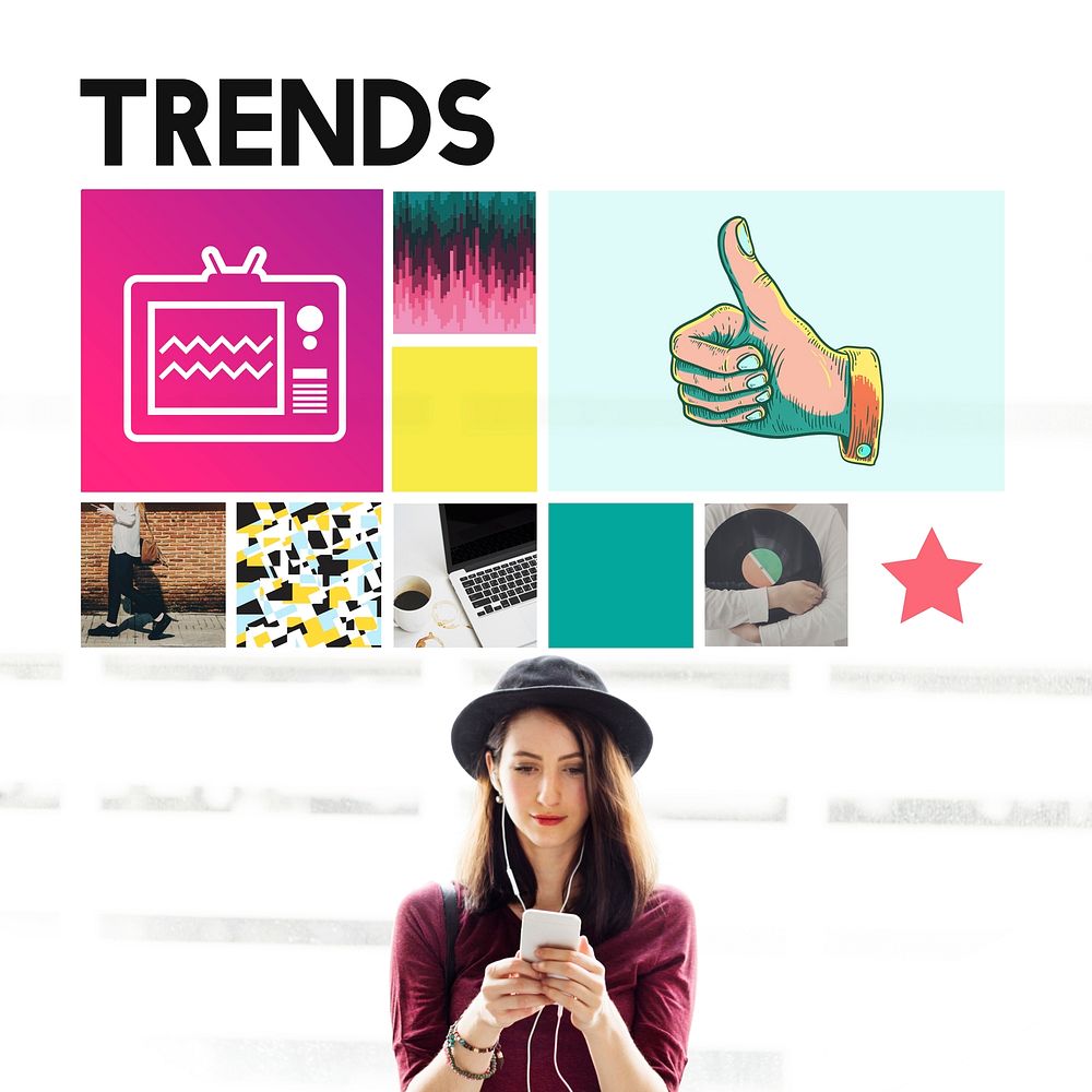 Trends Design Fashion Marketing Modern Style Concept