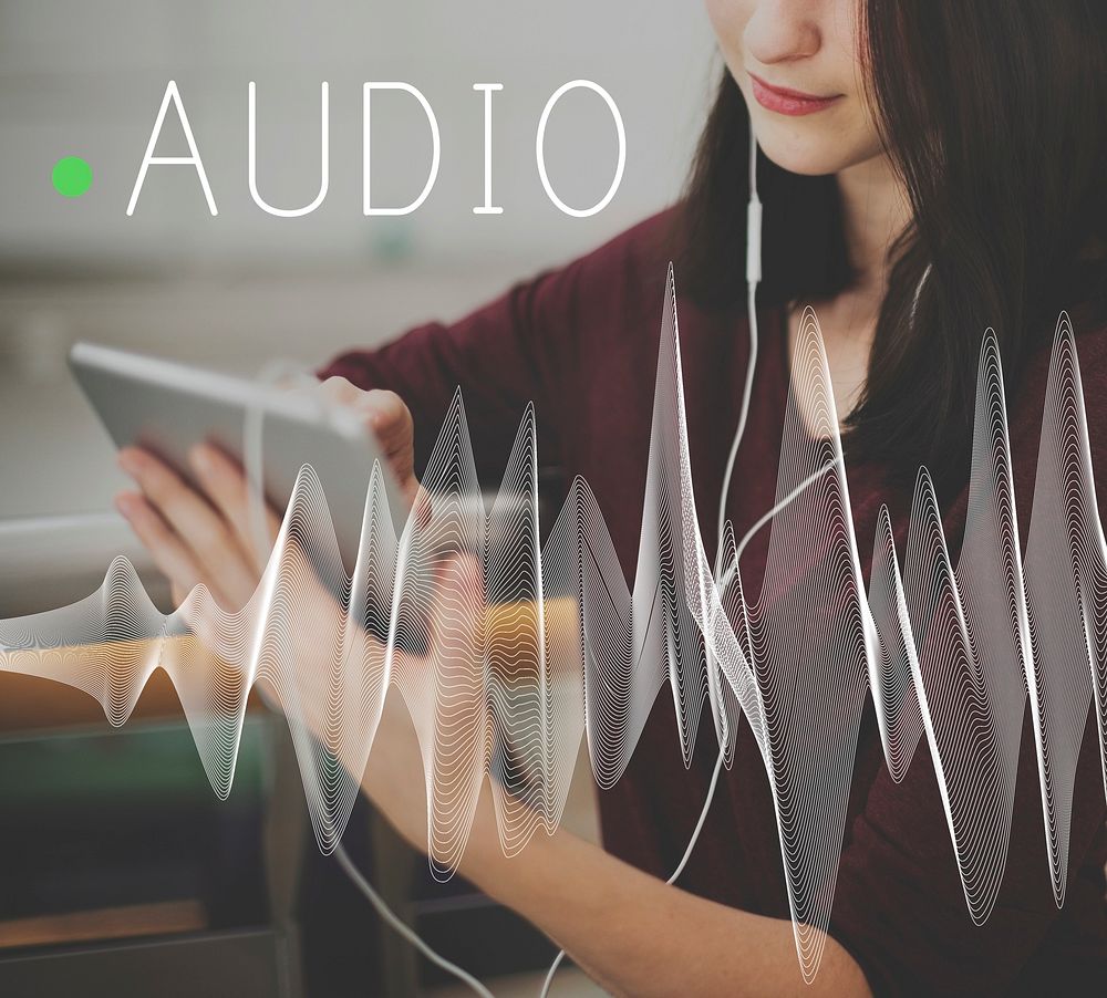 Audio Listening Noise Sound Wave Technology Concept