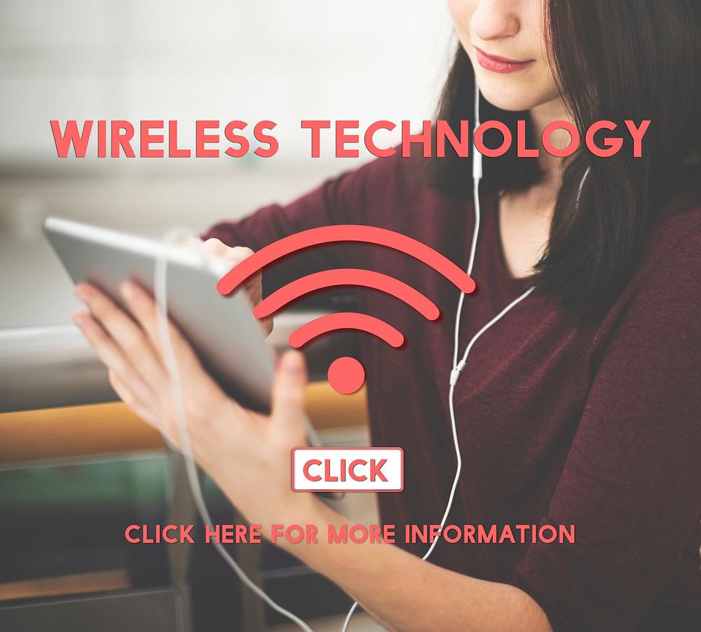 Wireless Technology Networking Online Concept
