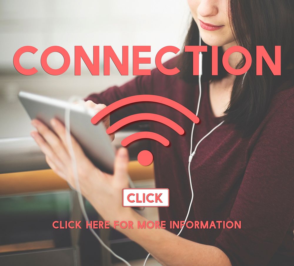 Connection Wireless Internet Networking Online Concept