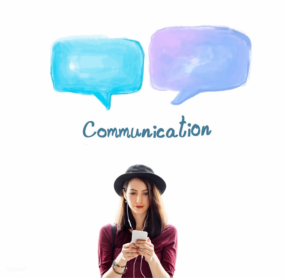 Speech Bubble Communication Conversation Technology Concept