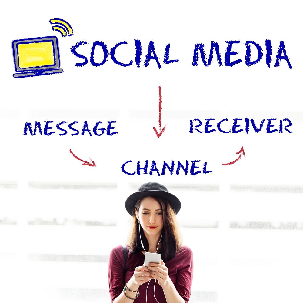 Social Media Channel Connectivity Concept