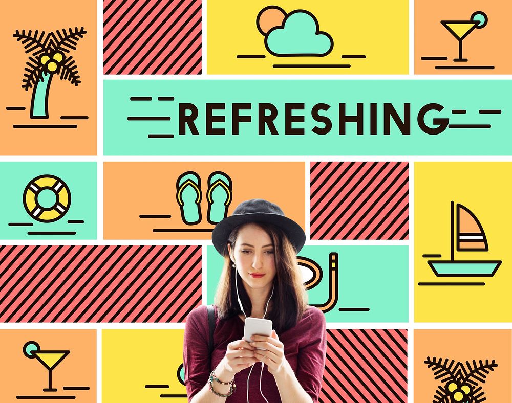 Refreshing Refreshment Renew Rethink Restart Concept