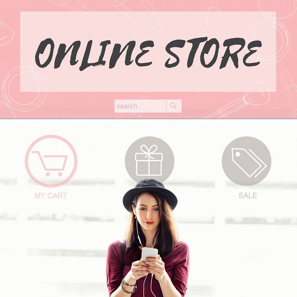 Online Store Internet Shopping Concept
